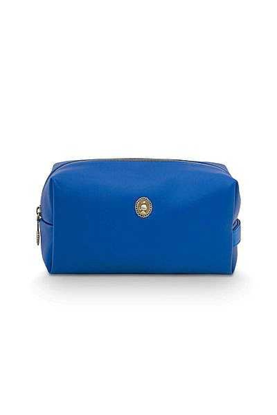 Pip Studio Pochette A Cosmetiques De Grande Taille Uni Bleu Nouveau Linge De Bain