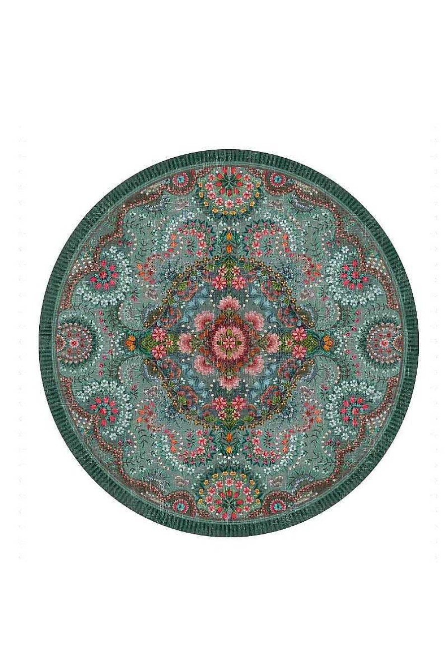 Pip Studio Tapis Rond Moon Delight By Pip Vert Tapis Ronds