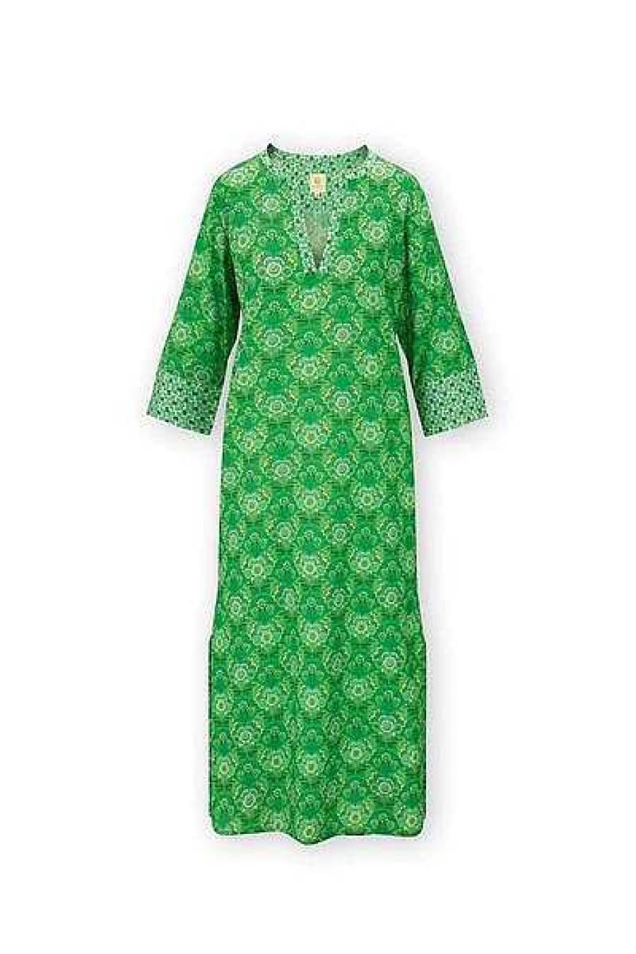 Pip Studio Tunic Fiesta De Flamencos Green Nouveau Mode