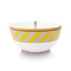 Pip Studio Pip Chique Stripes Bol Jaune 18Cm Nouveau Art De La Table