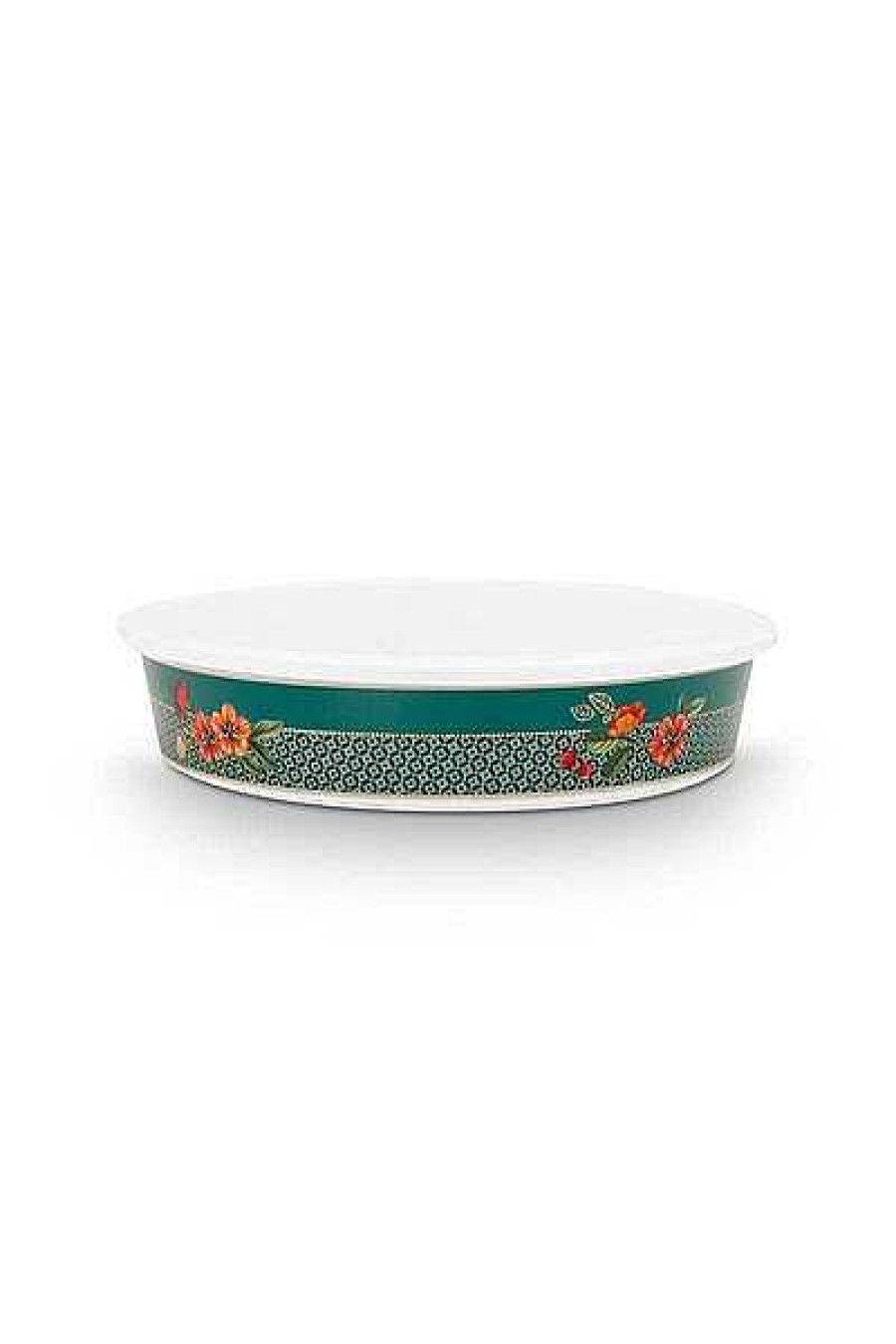 Pip Studio Winter Wonderland Plat A Four Rond Vert Tous Collections