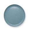 Pip Studio Plateau Emaille En Coloris Bleu Fonce 50 Cm Plats De Service