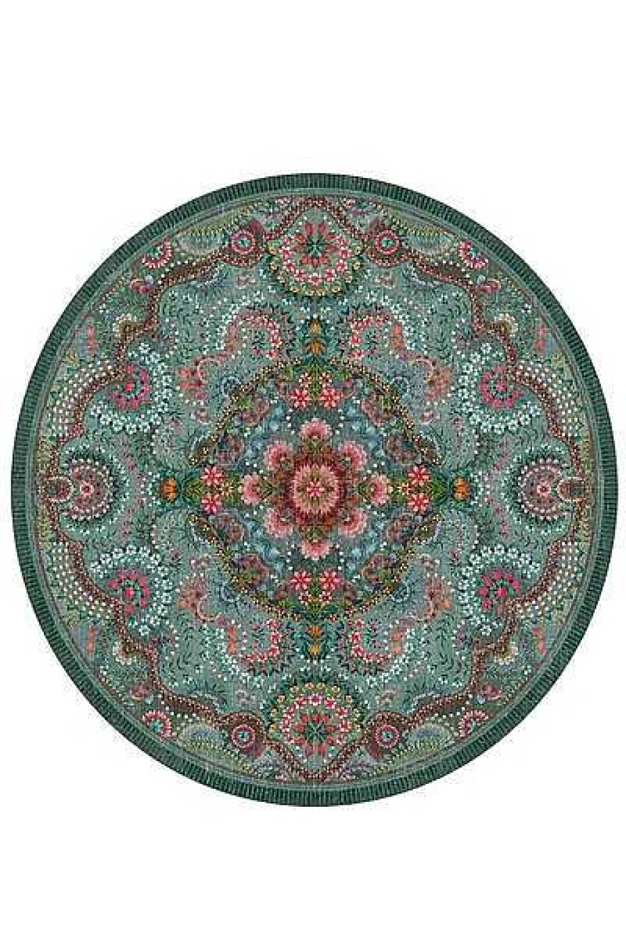 Pip Studio Tapis Rond Moon Delight By Pip Vert Tapis Ronds