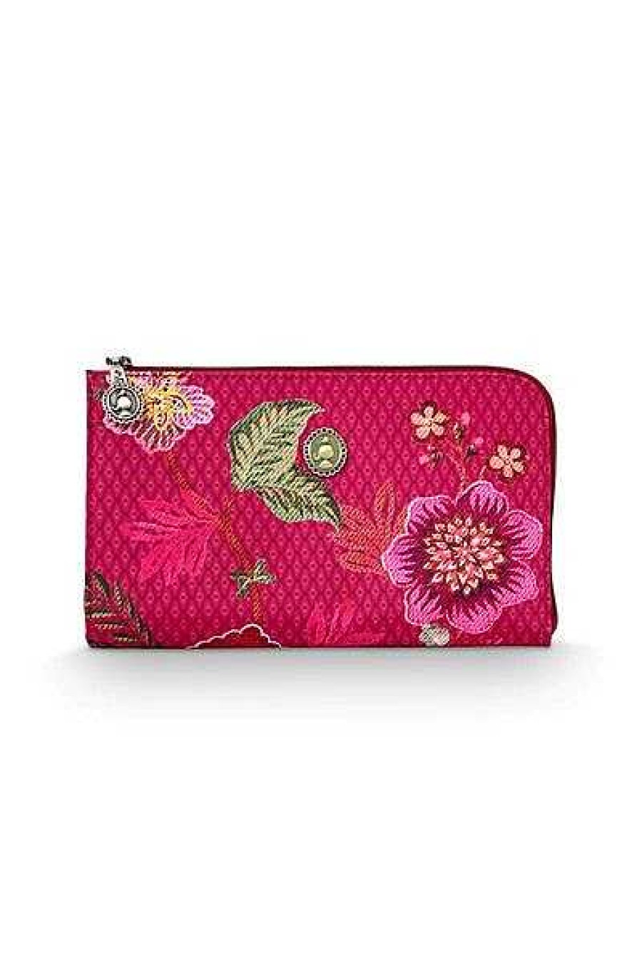 Pip Studio Trousse A Cosmetiques Zippee Cece Fiore Rose Nouveau Linge De Bain