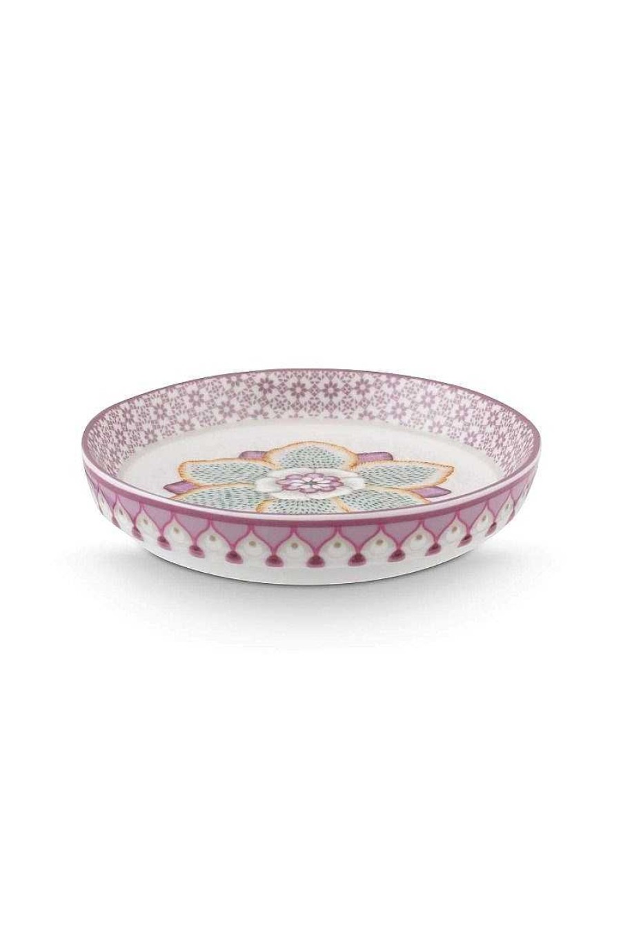 Pip Studio Lily & Lotus Soucoupe Lilas 9Cm Nouveau Art De La Table