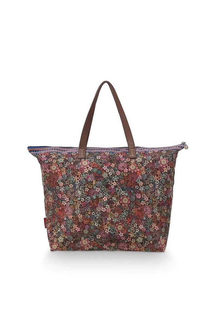 Pip Studio Sac Cabas Tutti I Fiori Rose Sacs Et Valises