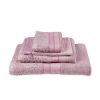 Pip Studio Lot De 3 Serviettes Invite Soft Zellige Lilas 30X50Cm Nouveau Linge De Bain