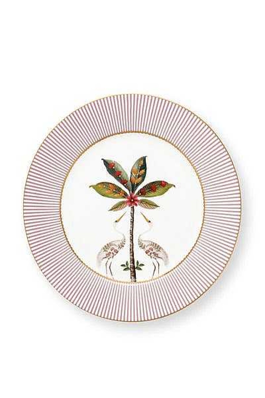 Pip Studio Assiette A Petit Dejeuner La Majorelle Rosa 21Cm Tous Collections