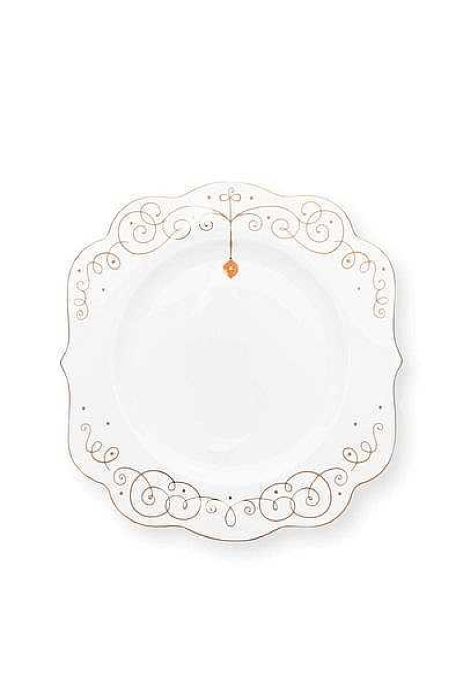 Pip Studio Assiette Plate Royal Winter White 28Cm Tous Collections