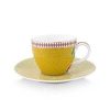 Pip Studio Tasse Et Soucoupe A Expresso La Majorelle En Coloris Jaune Tous Collections