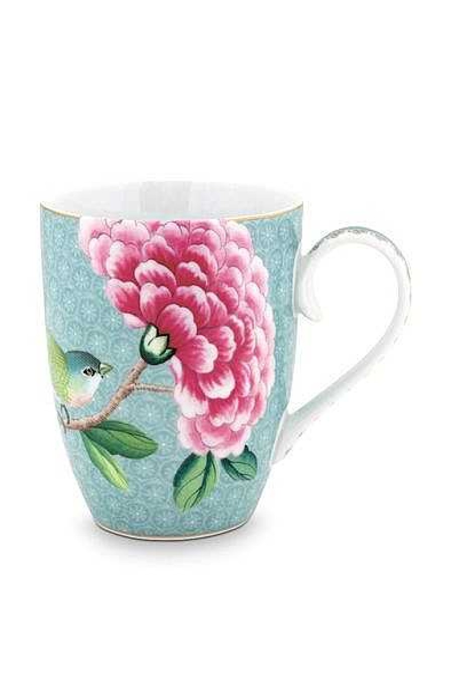 Pip Studio Tasse De Grande Taille Blushing Birds En Coloris Bleu Tous Collections