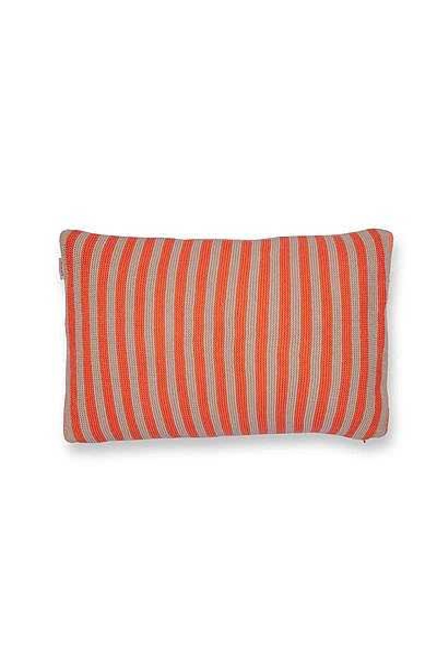 Pip Studio Coussins Decoratifs Bonsoir Stripe Orange Nouveau Linge De Lit