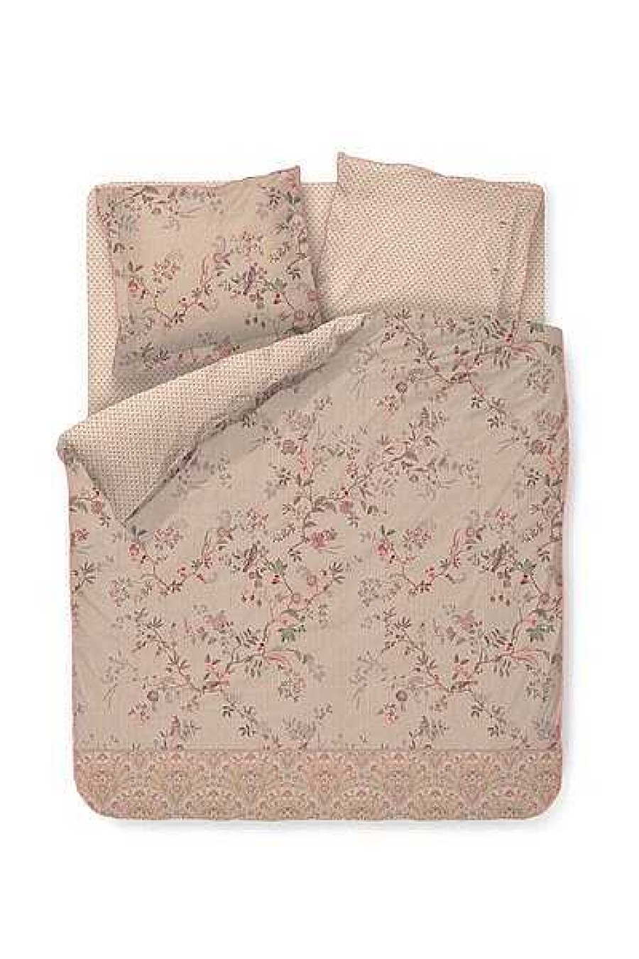 Pip Studio Housse De Couette Amor De Dios Sable Nouveau Linge De Lit