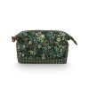 Pip Studio Pochette A Cosmetiques De Grande Taille Tutti I Fiori Vert Nouveau Linge De Bain