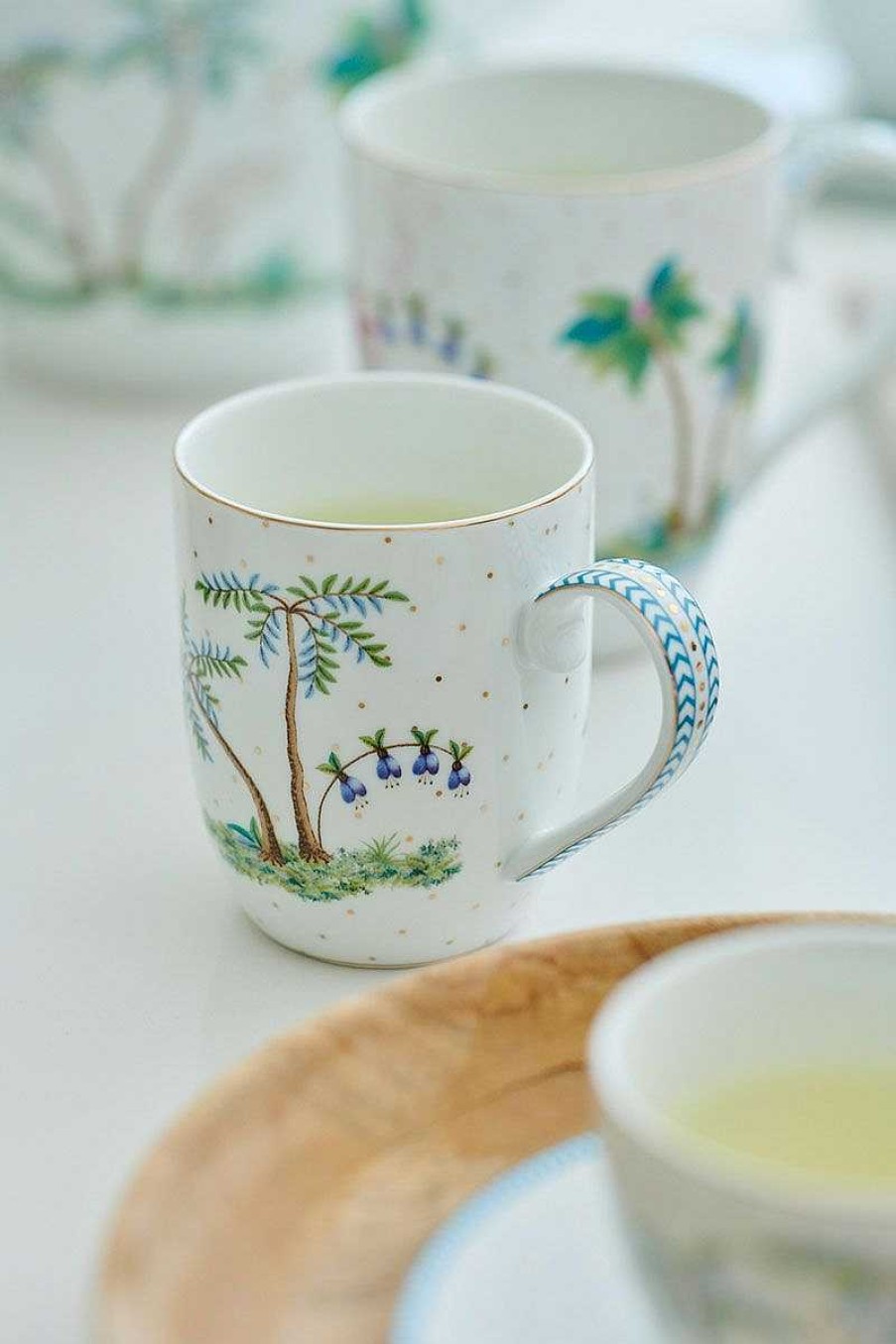 Pip Studio Tasse De Petite Taille A Pois Jolie En Coloris Dore Tous Collections