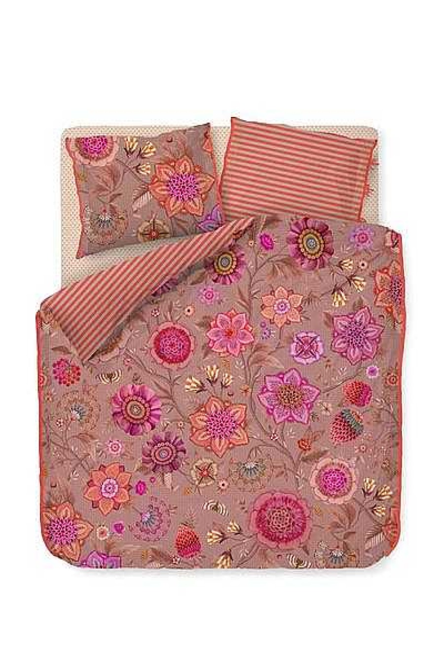 Pip Studio Housse De Couette Viva La Vida Rose Nouveau Linge De Lit