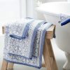 Pip Studio Lot De 3 Gants De Toilette Tile De Pip Bleu 16X22Cm Gants De Toilette