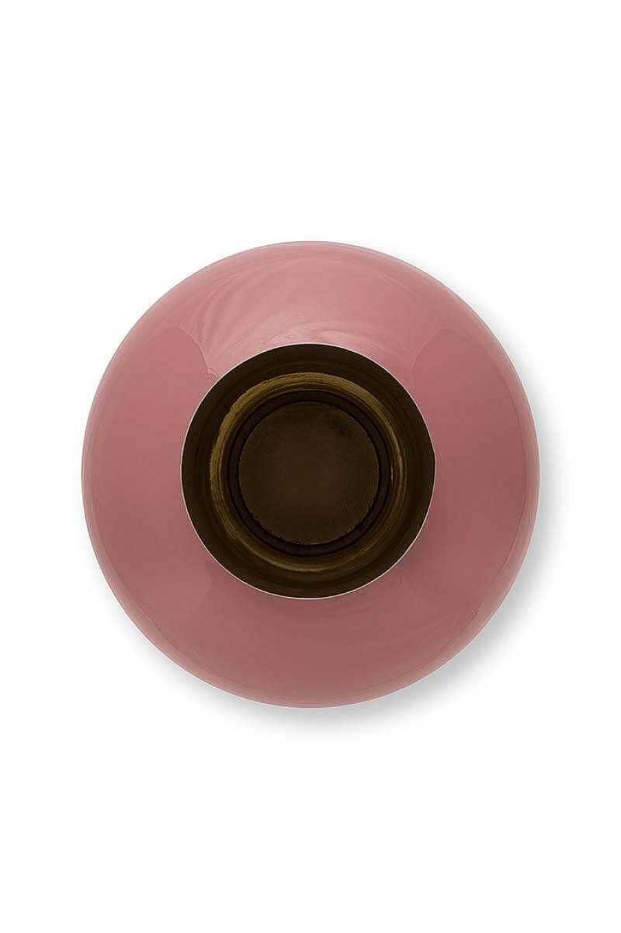 Pip Studio Vase En Metal En Coloris Rose 42 Cm Maison