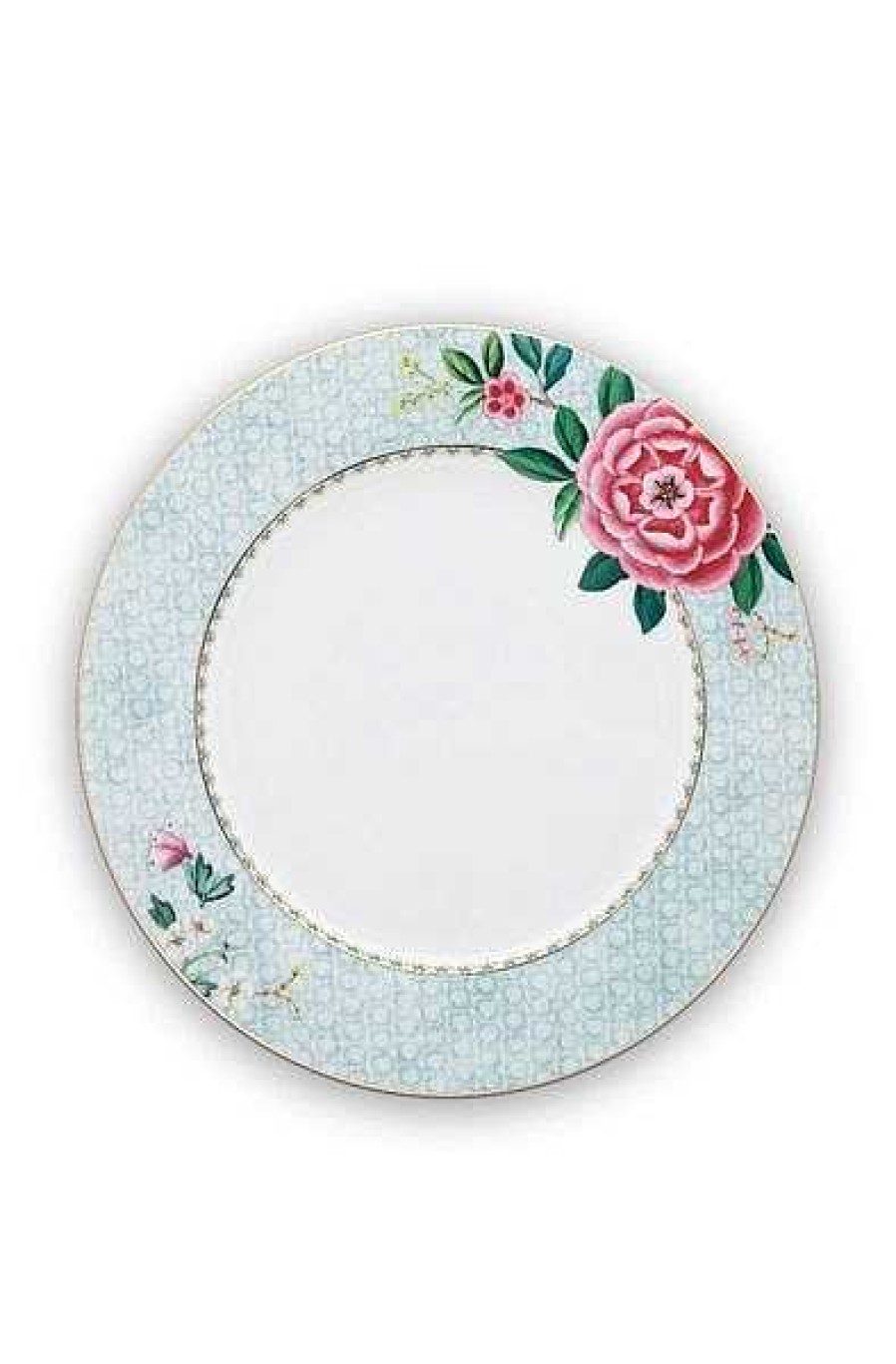 Pip Studio Assiette Plate Blushing Birds En Coloris Blanc 26.5 Cm Tous Collections