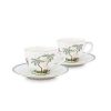 Pip Studio Lot De 2 Tasses Et Soucoupes A Expresso A Pois Jolie En Coloris Dore Tous Collections