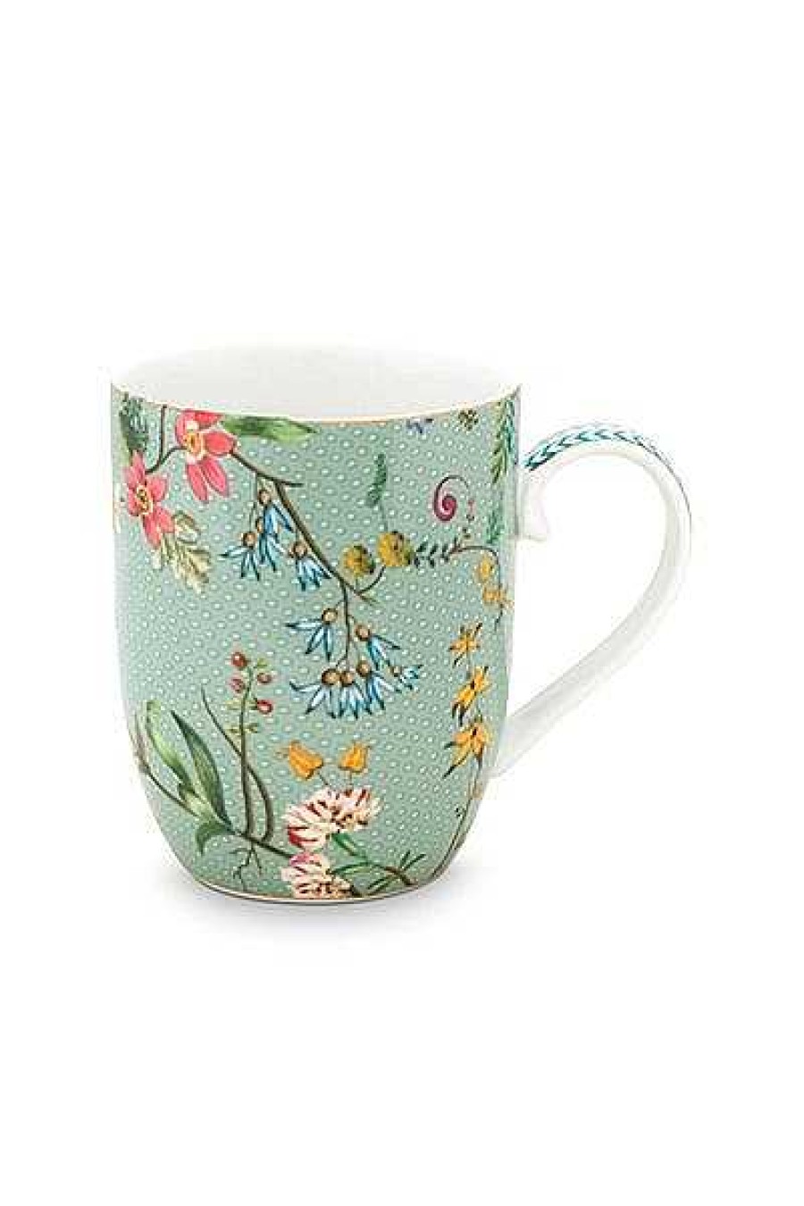 Pip Studio Tasse De Petite Taille A Fleurs Jolie En Coloris Bleu Tous Collections