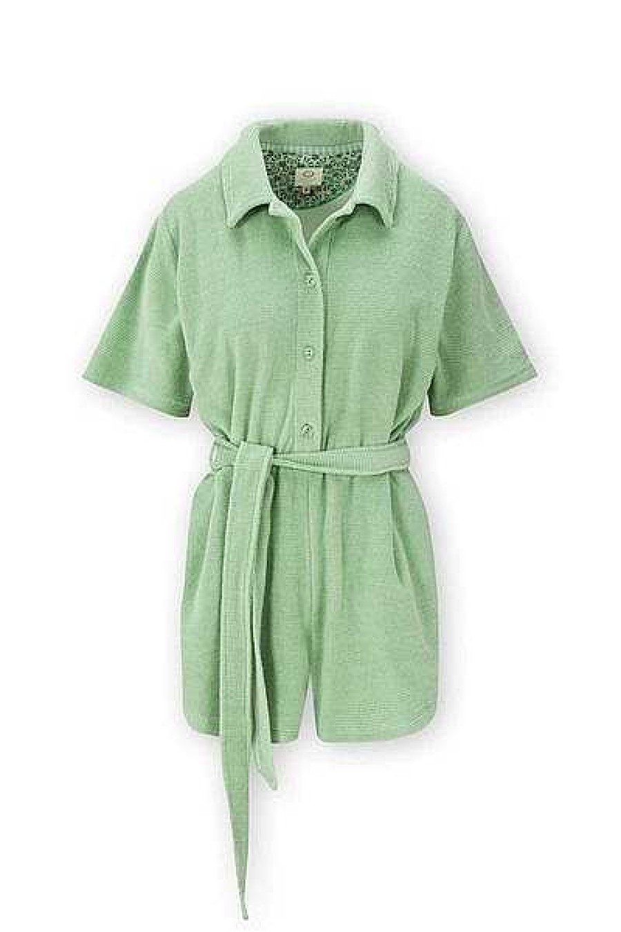 Pip Studio Jumpsuit Petite Sumo Stripe Vert Mode