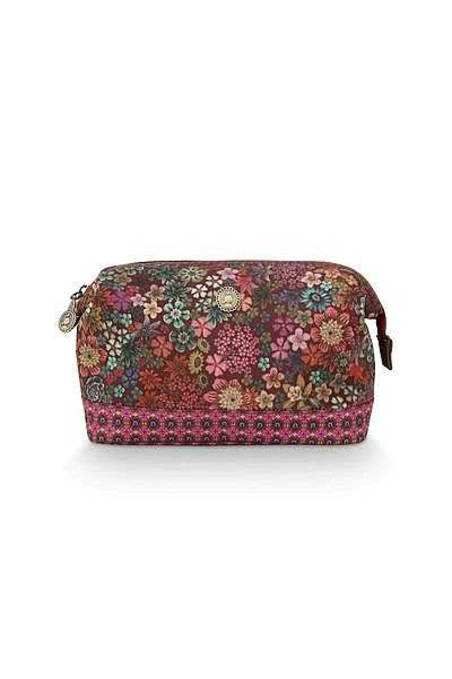 Pip Studio Pochette A Cosmetiques De Taille Moyenne Tutti I Fiori Rose Trousses De Maquillage