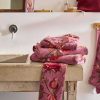 Pip Studio Serviettes De Bain Secret Garden Mauve 55X100 Serviettes De Toilette