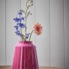 Pip Studio Vase En Metal En Coloris Rose 29 Cm Vases