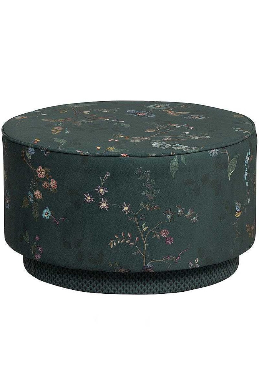 Pip Studio Grand Pouf Kawai Flower Vert Poufs